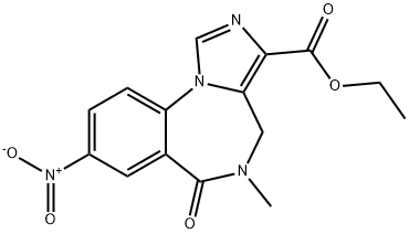 NITROMAZENIL 结构式