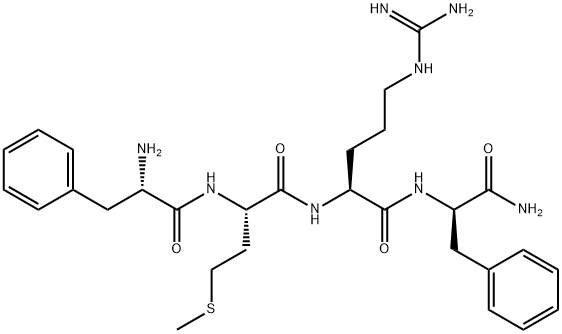 PHE-MET-ARG-DPHE-NH2 结构式