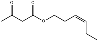 (Z)-hex-3-enyl acetoacetate 结构式