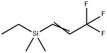 乙烯(3,3,3 - 三氟丙基)二甲基硅烷 结构式
