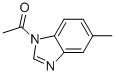 1H-Benzimidazole,1-acetyl-5-methyl-(9CI) 结构式