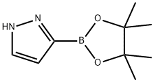 1 H-吡唑-3-硼酸频哪酯 结构式