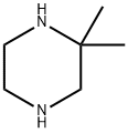 2,2-二甲基哌嗪 结构式
