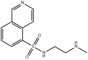 N-[2-(甲氨基)乙基]-5-异喹啉磺酰胺二盐酸盐 结构式