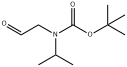 N-异丙基N-叔丁氧羰基乙醛胺 结构式