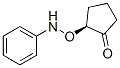 Cyclopentanone, 2-[(phenylamino)oxy]-, (2S)- (9CI) 结构式