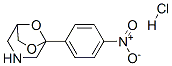 1-(4-nitrophenyl)-7,8-dioxa-3-azabicyclo[3.2.1]octane hydrochloride 结构式