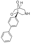 6,8-Dioxa-3-azabicyclo(3.2.1)octane, 5-(1,1'-biphenyl)-4-yl- 结构式