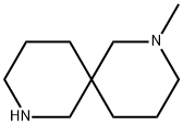 螺[5.5]十一烷,2-甲基-2,8-二氮杂- 结构式