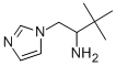 1-(1H-咪唑-1-基)-3,3-二甲基丁烷-2-胺 结构式