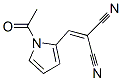 1H-Pyrrole,  1-acetyl-2-(2,2-dicyanoethenyl)-  (9CI) 结构式