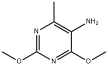 5-amino-2,4-dimethoxy-6-methylpyrimidine 结构式