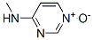 4-Pyrimidinamine, N-methyl-, 1-oxide (9CI) 结构式