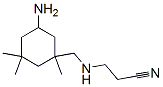 3-[[(5-amino-1,3,3-trimethylcyclohexyl)methyl]amino]propiononitrile 结构式