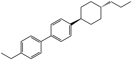 4-乙基-4'-(4-正-丙基环己烷基)-1,1'-联苯 结构式