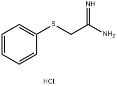 2-(苯基硫代)乙脒盐酸盐 结构式
