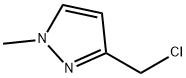 3-(氯甲基)-1-甲基-1H-吡唑 结构式