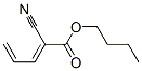 2-Cyano-2,4-pentadienoic acid butyl ester 结构式