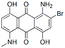 1-aminobromo-4,8-dihydroxy-5-(methylamino)anthraquinone  结构式