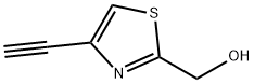 4-乙炔基-2-噻唑甲醇 结构式