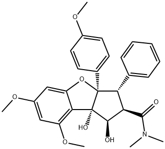 楝酰胺 结构式