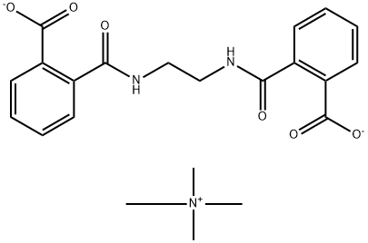bis(tetramethylammonium) o,o'-[vinylenebis(iminocarbonyl)]dibenzoate 结构式