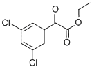 2-(3,5-二氯苯基)-2-氧代乙酸乙酯 结构式