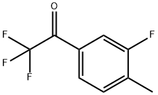 2,2,2-Trifluoro-1-(3-fluoro-4-methylphenyl)ethan-1-one