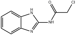 N-(1H-苯并[D]咪唑-2-基)-2-氯乙酰胺 结构式