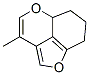 Furo[4,3,2-de][1]benzopyran, 5a,6,7,8-tetrahydro-3-methyl- (9CI) 结构式