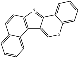 Benzo[e][1]benzothiopyrano[4,3-b]indole 结构式