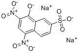 黄胺酸二钠盐 结构式