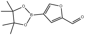 5-醛基呋喃-3-硼酸频哪醇酯 结构式