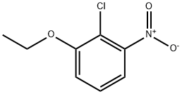 2-氯-3-硝基-1-乙氧基苯 结构式