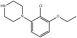Piperazine, 1-(2-chloro-3-ethoxyphenyl)- 结构式
