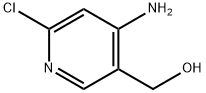 4-氨基-6-氯-3-吡啶甲醇 结构式