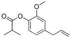4-allyl-2-methoxyphenyl isobutyrate 结构式