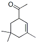 1-(3,5,5-trimethyl-2-cyclohexen-1-yl)ethan-1-one  结构式