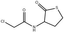 3-氯乙酰氧基-2-氧基-四氢噻吩 结构式