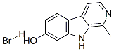 1-methyl-9H-pyrido[3,4-b]indol-7-ol hydrobromide 结构式