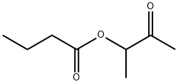 丁酸-3-丁酮-2-酯 结构式
