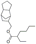 (octahydro-4,7-methano-1H-inden-5-yl)methyl 2-ethylhexanoate 结构式