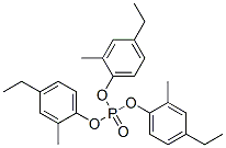 tris(4-ethyl-o-tolyl) phosphate 结构式