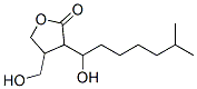 2-(6'-methylheptanol-1'-yl)-3-hydroxymethyl-4-butanolide 结构式