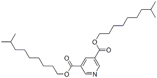 3,5-吡啶二羧酸二异癸酯 结构式