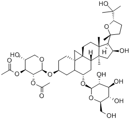黄芪皂苷 I 结构式