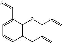 3 - (烯丙基氨基)-2 - (烯丙氧基)苯甲醛 结构式