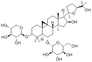黄芪皂苷IV 结构式