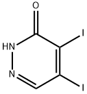 4,5-DIIODOPYRIDAZIN-3(2H)-ONE 结构式