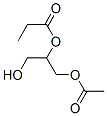 1,2,3-Propanetriol, acetate propanoate  结构式